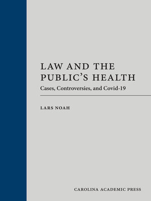 cover image of Law and the Public's Health